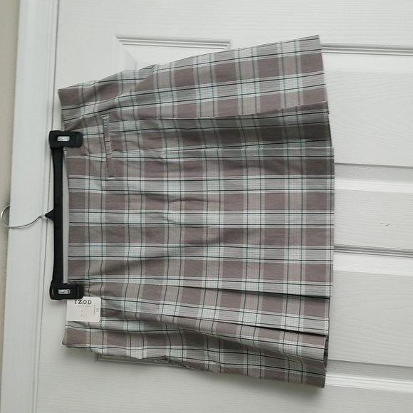 NWT Izod Golf Classix Cool FX Plaid Skirt - Picture 7 of 16